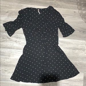 Free people polka dot dress